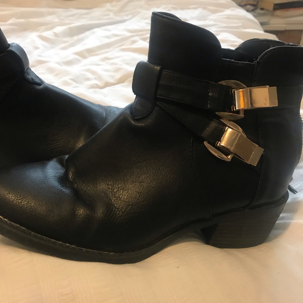 Black Booties Ankle Boots